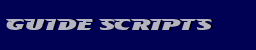 guide scripts