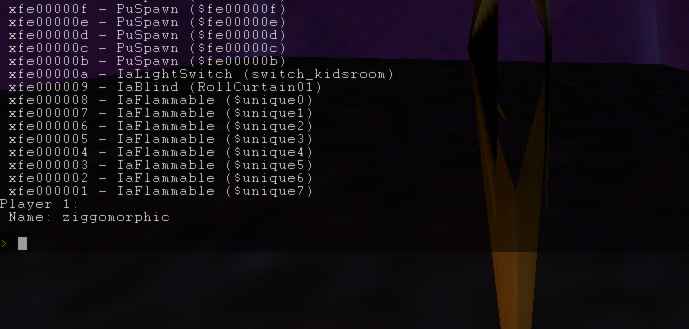 Level inventory on the console